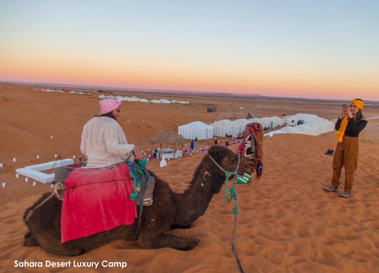 Sahara Desert Luxury Camp Merzouga Zewnętrze zdjęcie